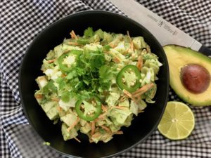 Healthy Mexican Coleslaw Recipe - www.grownupdish.com