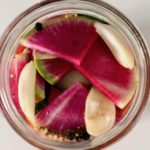 Easy Garlic Dill Pickled Vegetables and Refrigerator Pickles | www.grownupdish.com