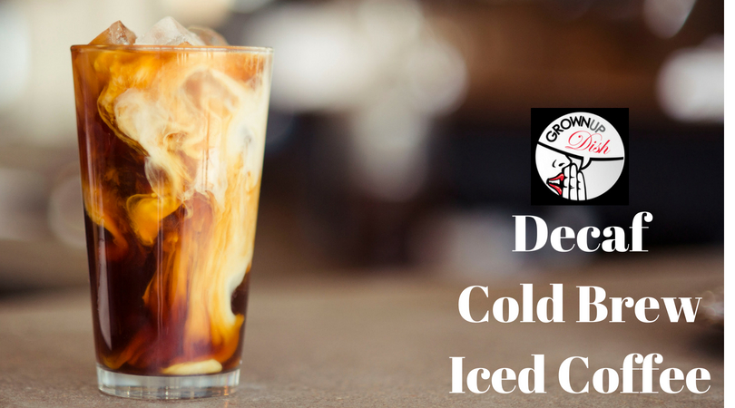 Decaf Cold Brew Iced Coffee