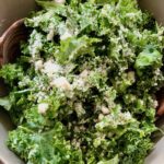 Paleo Kale Caesar Salad Recipe | www.grownupdish.com