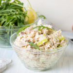 Whole30 Curry Chicken Salad recipe is fancy enough for company but easy enough for everyday lunch or meal prep. And it's keto, sugar-free and gluten-free. | www.grownupdish.com