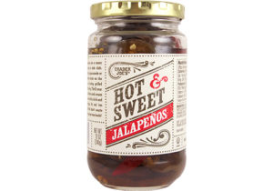 Hot and Sweet Jalapeno Peppers from Trader Joes | www.grownupdish.com