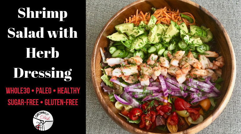 Shrimp Salad with Herb Dressing