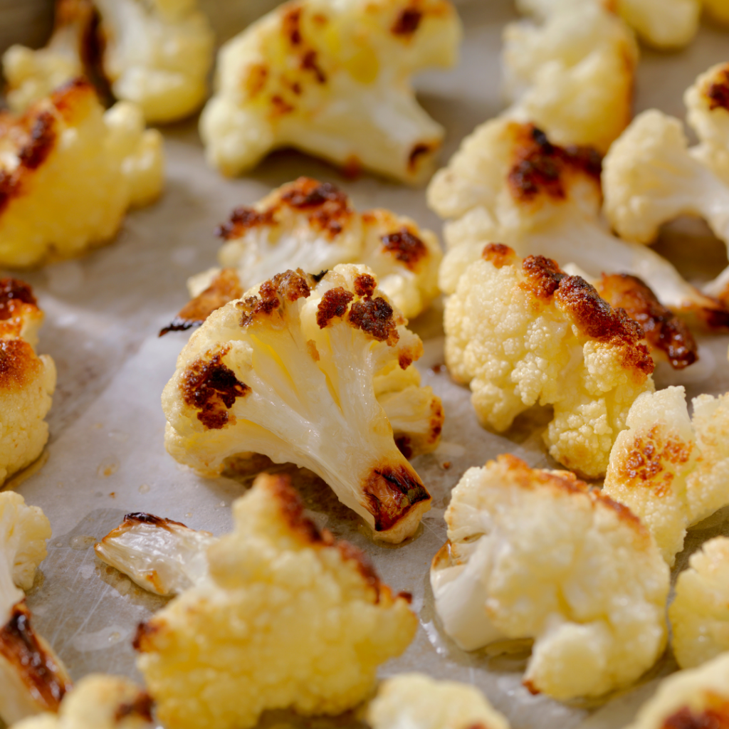 Creamy browned butter cauliflower soup uses clean ingredients but tastes rich and decadent. Vegetarian and keto and can also be made vegan. | www.grownupdish.com