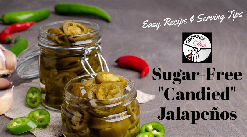 Sugar-Free Candied Jalapeños