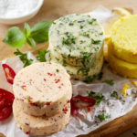 Fresh herbs can be turned into fresh herb butter in minutes. There are endless variations and uses for this versatile condiment. | www.grownupdish.com