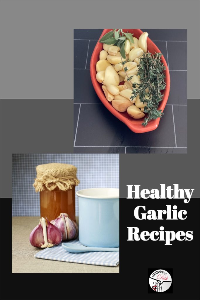 The benefits of using garlic go beyond flavor. Instead of sprinkling a dash of garlic salt, try a healthy garlic recipe: Fire Cider or Garlic Confit | www.grownupdish.com
