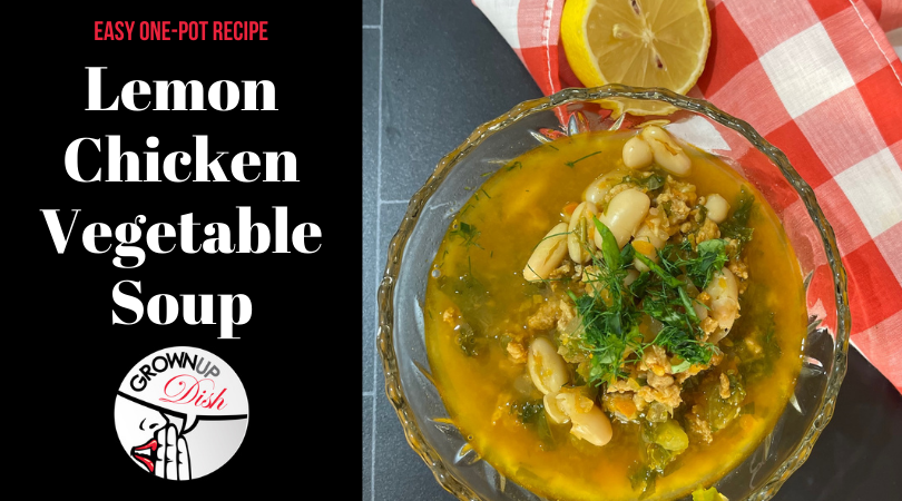 Lemon Chicken Vegetable Soup
