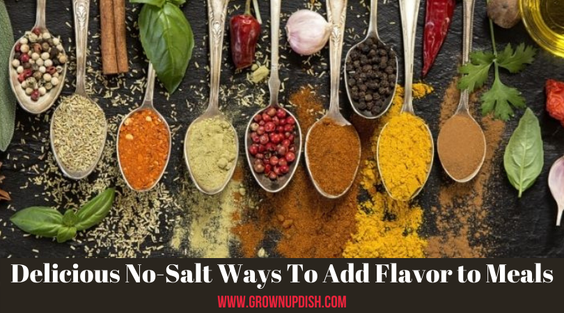 Delicious No-Salt Ways To Add Flavor to Meals